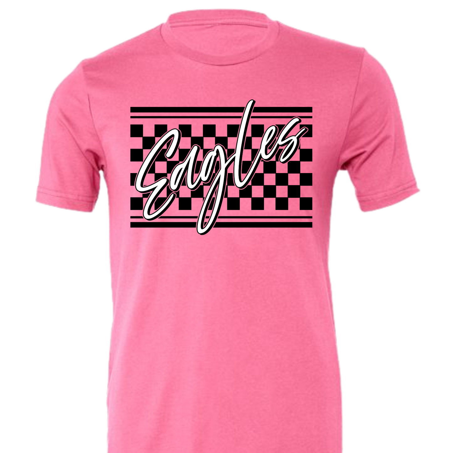 Eagles Checkered Tee