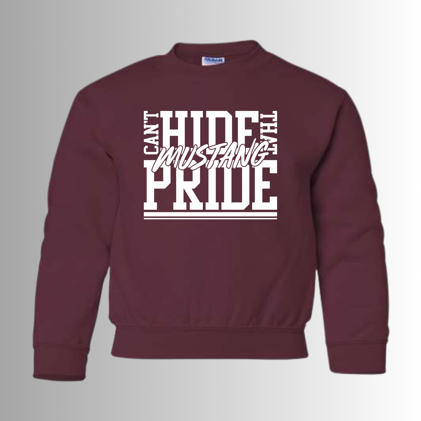Can't hide that Mustangs Pride Sweatshirt