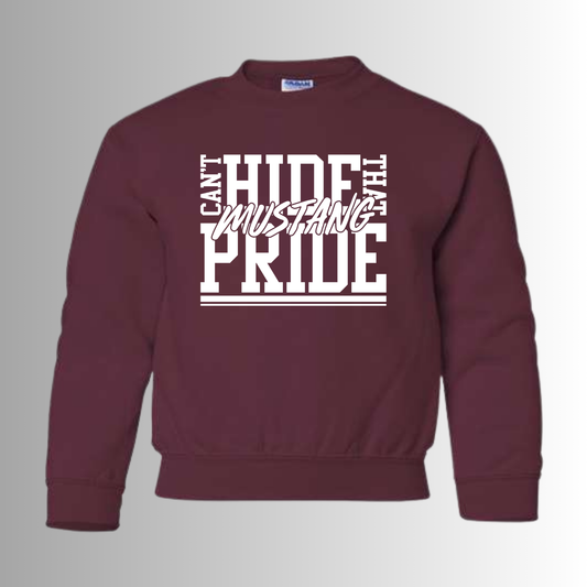 Can't hide that Mustangs Pride Sweatshirt