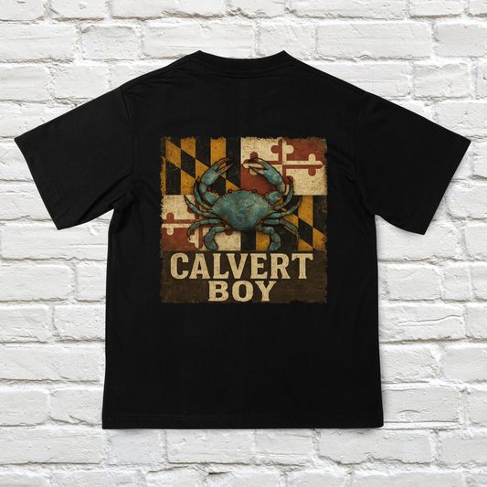 🦀Rustic Calvert Boy Tee