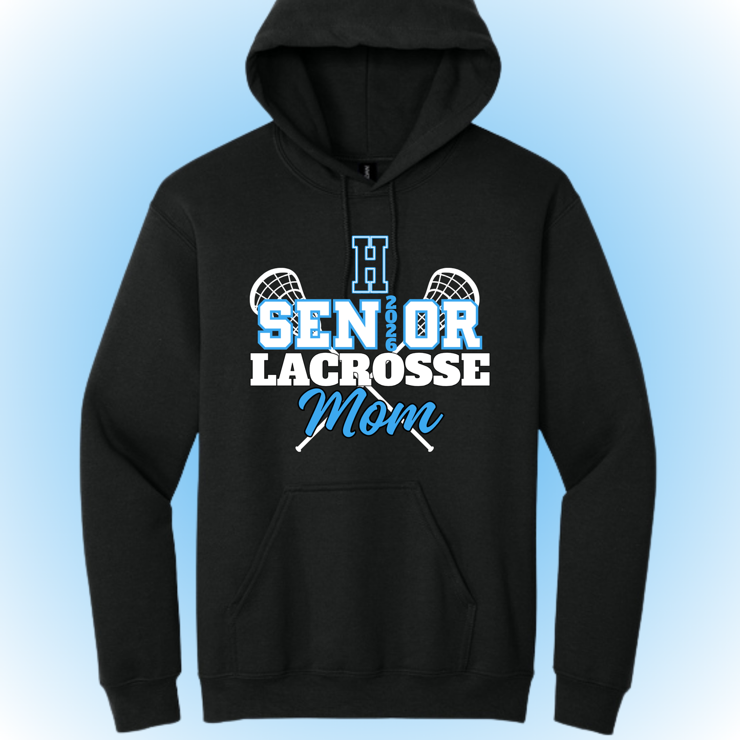 Huntingtown Senior Mom Lacrosse Hoodie