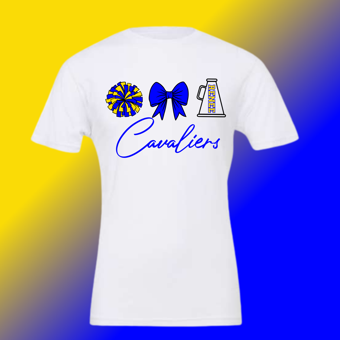 Custom Cavaliers Cheer Tee