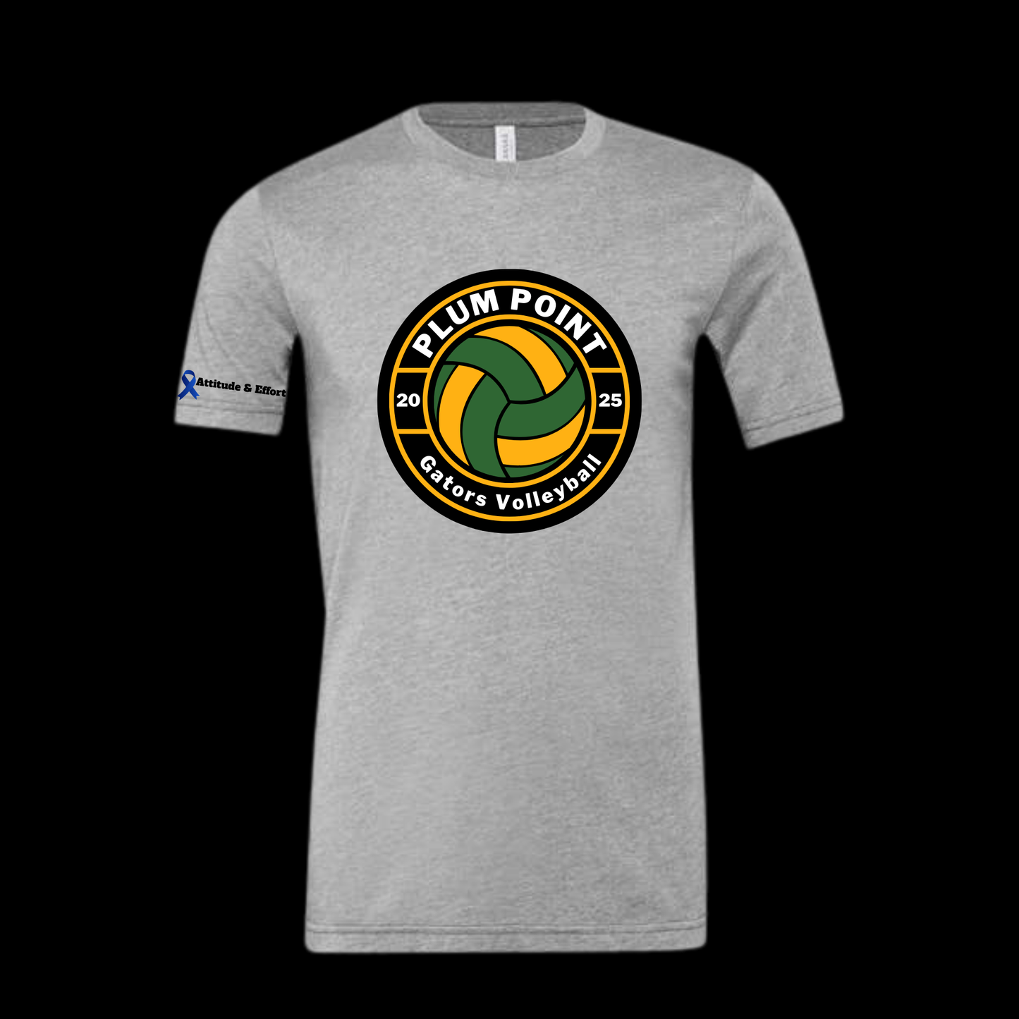 Plum point Volleyball T-shirt