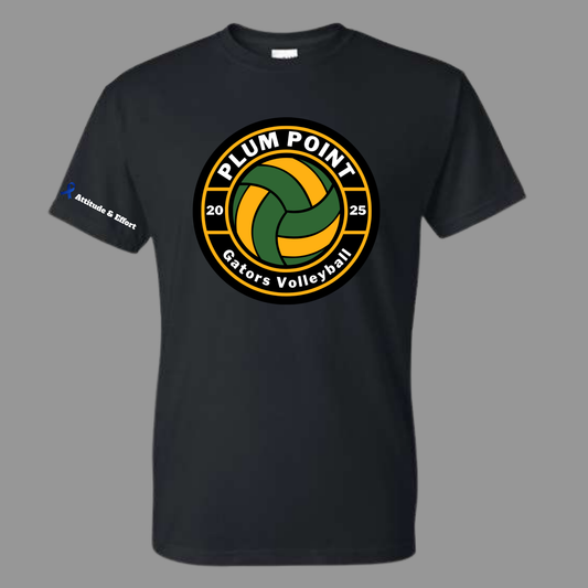 Plum point Volleyball T-shirt