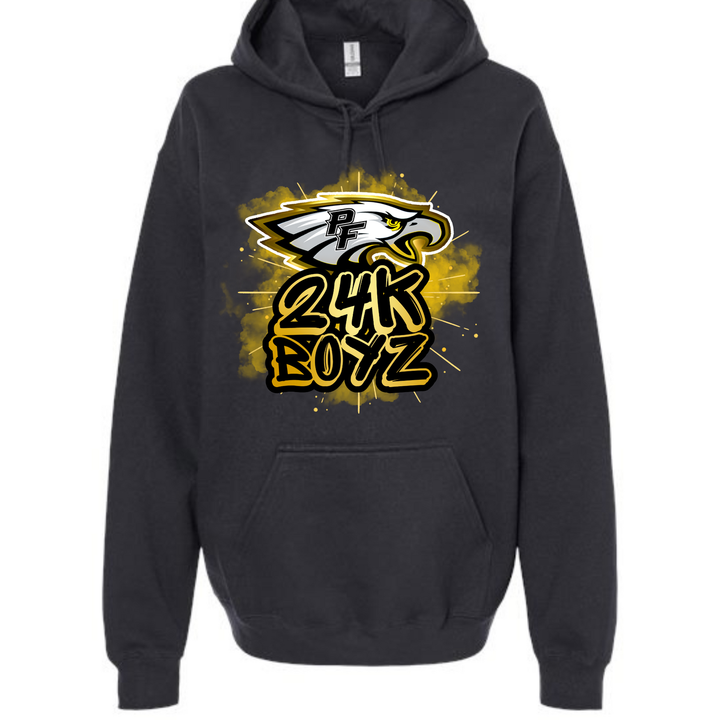 24k boyz Gold hoodie
