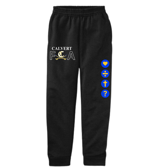 Black FCA Sweatpants