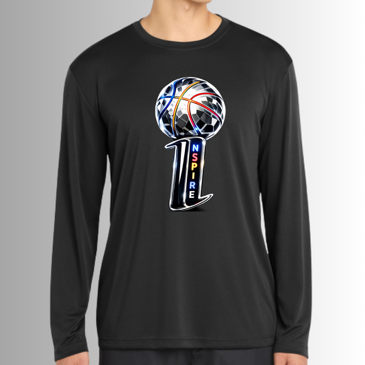 Inspire Basketball LS Black Shirt
