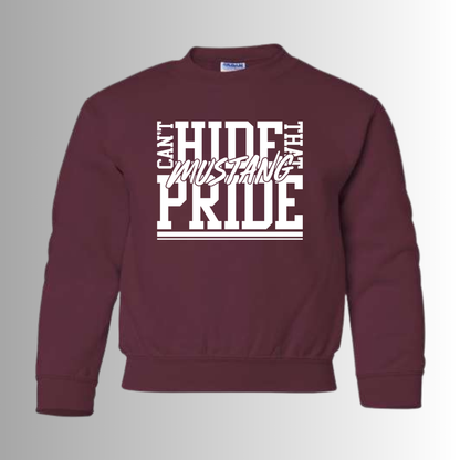 Can't hide that Mustangs Pride Sweatshirt