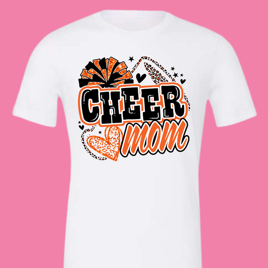 Orange Cheer Mom
