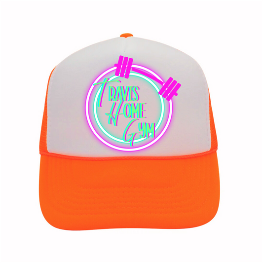 Orange Neon Trucker Hat