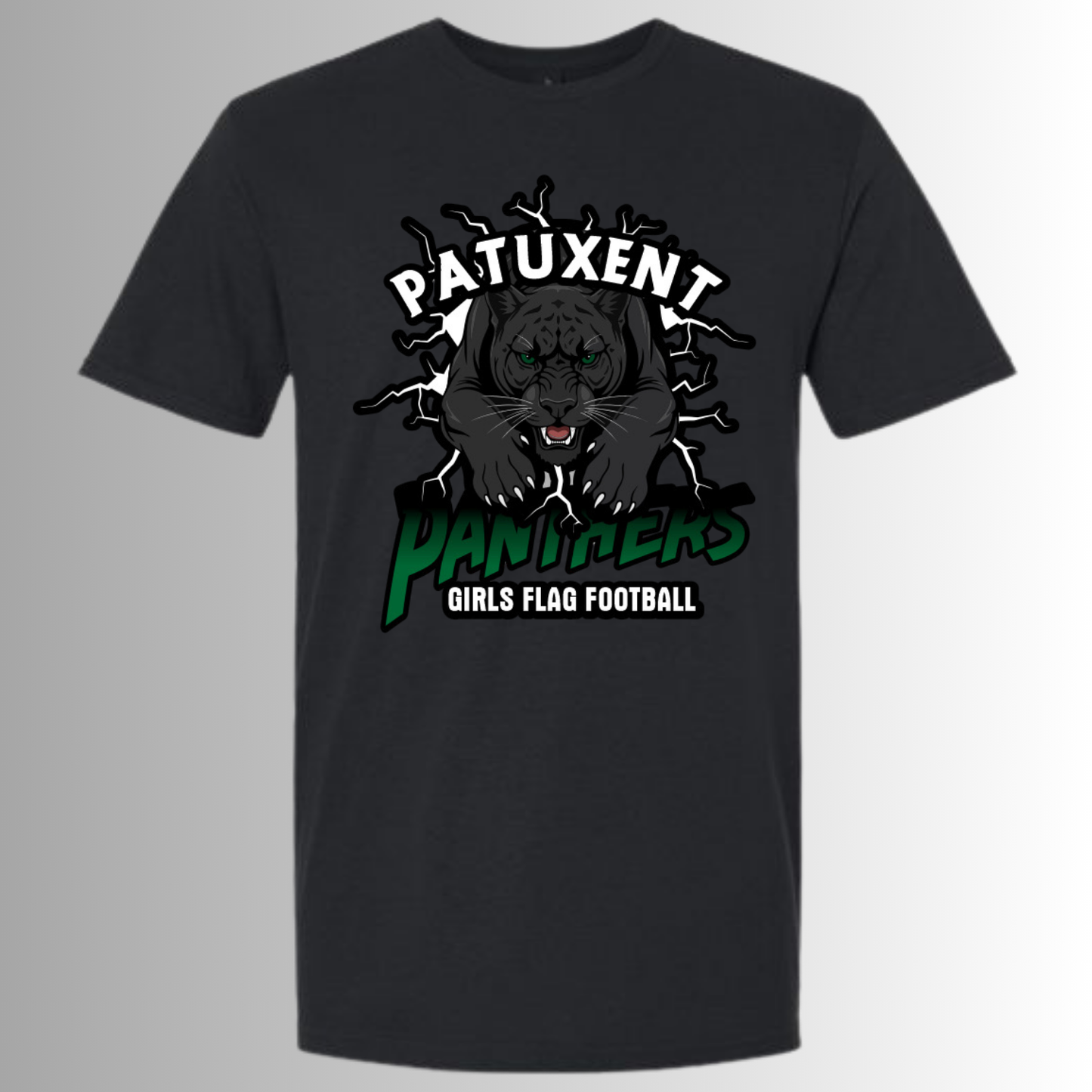 Black Lightening Panther T-shirt