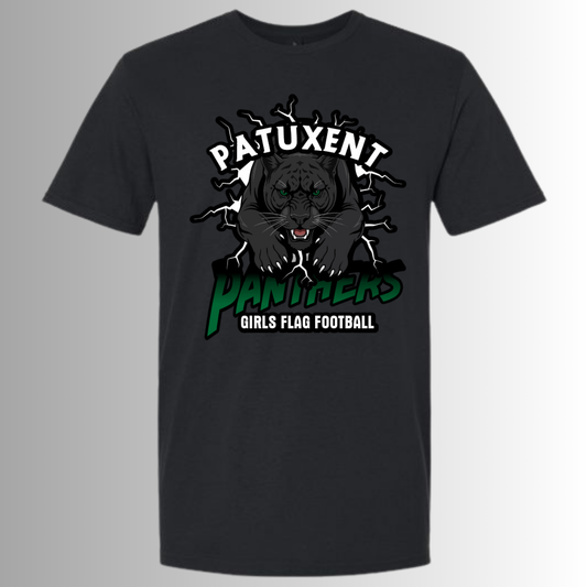 Black Lightening Panther T-shirt
