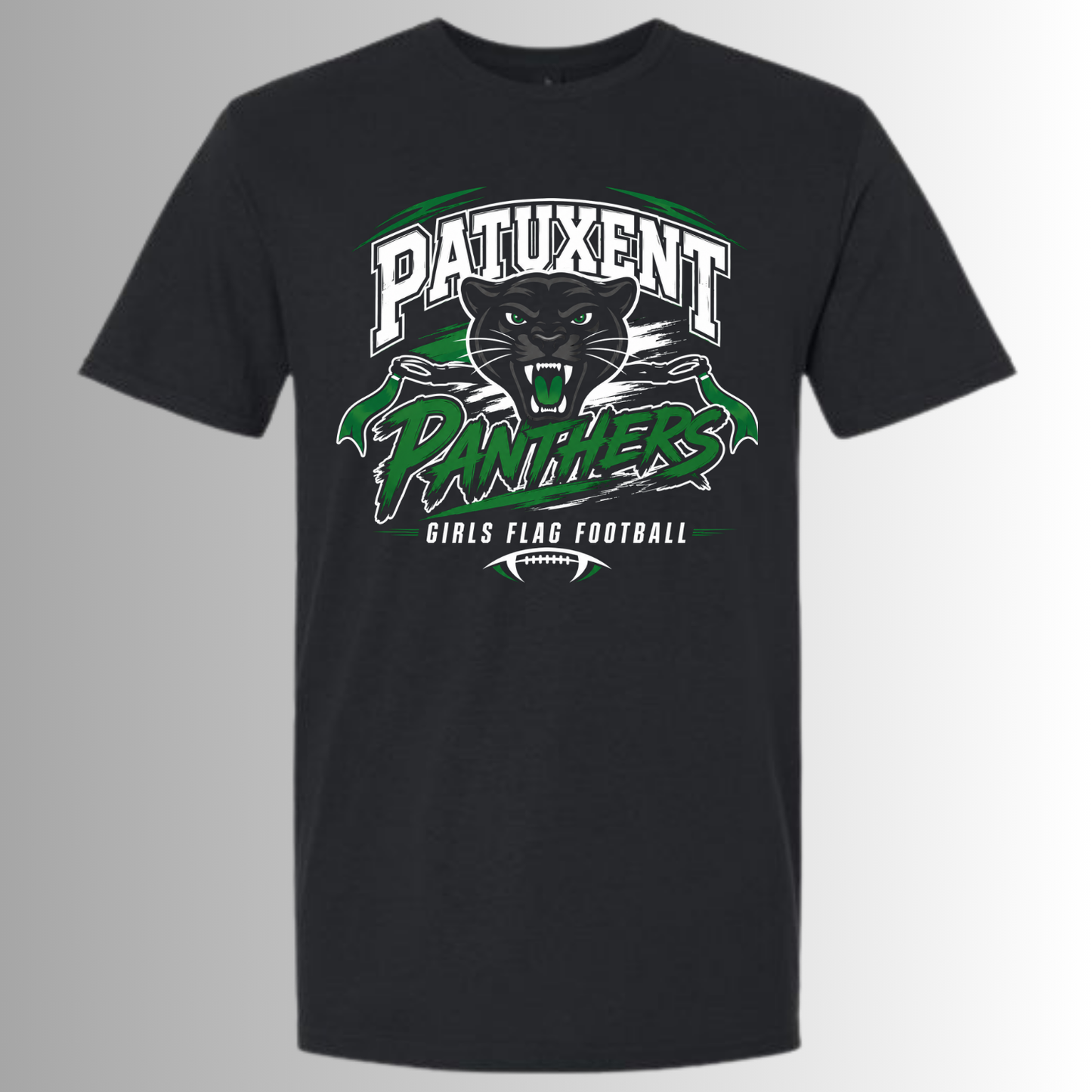 Black Patuxent Panthers Tshirt