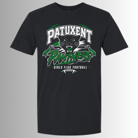Black Patuxent Panthers Tshirt