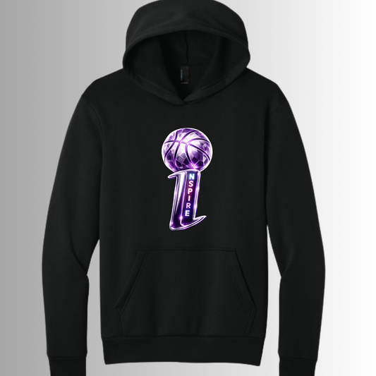 Purple Inspire Basketball Hoodie