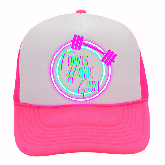Pink Neon Trucker Hat