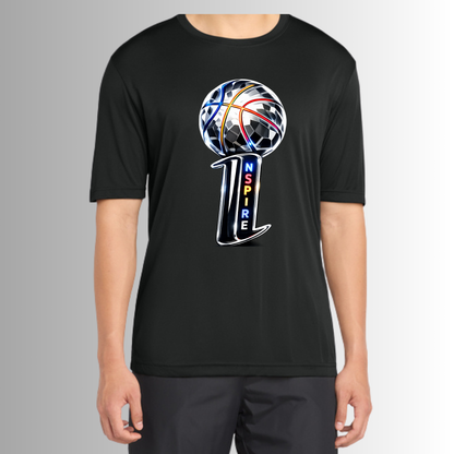 Inspire Basketball Black Short Sleeve Shirt