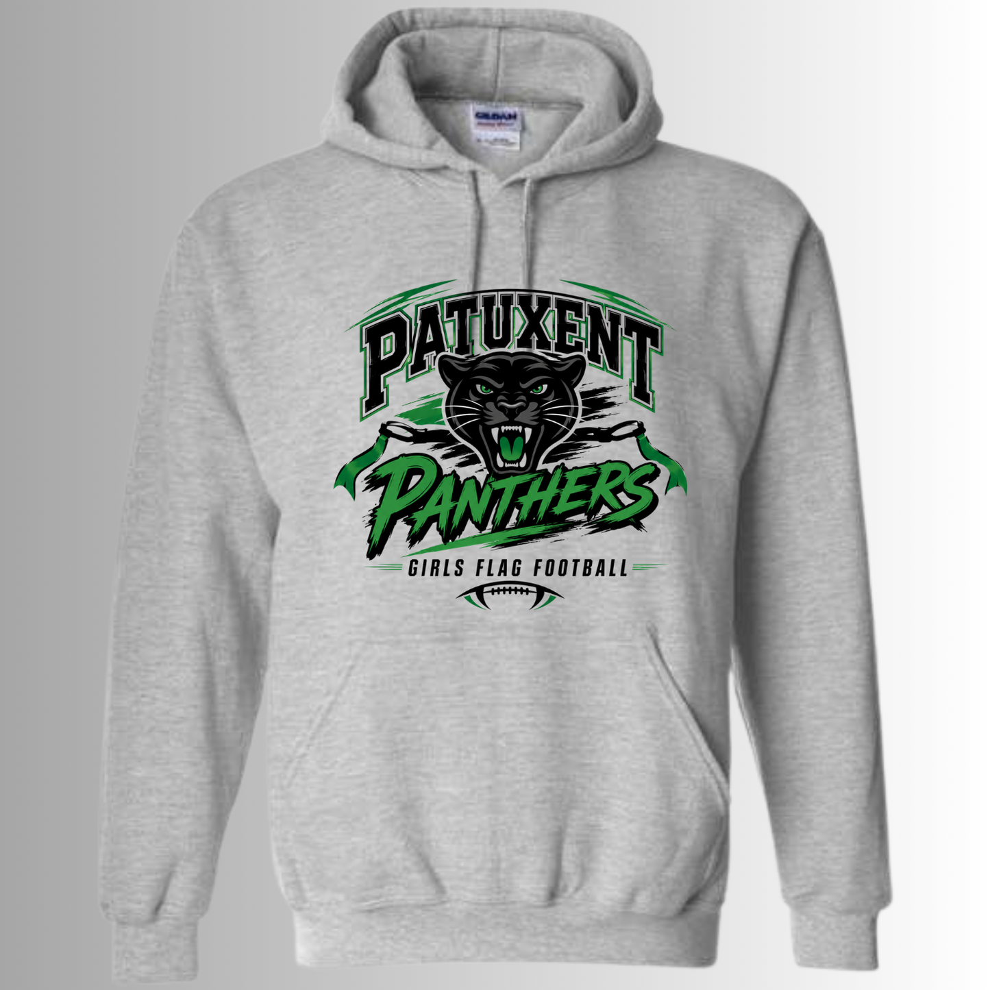 Gray Patuxent Panthers Hoodie
