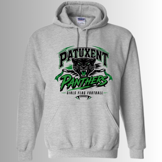 Gray Patuxent Panthers Hoodie