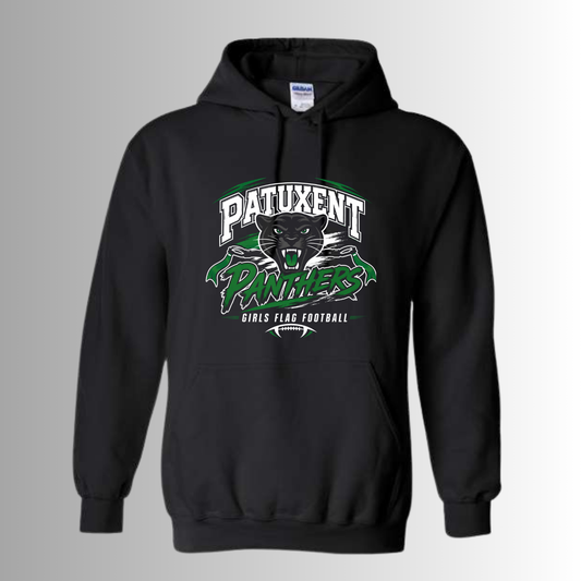 Black Patuxent Panthers Hoodie