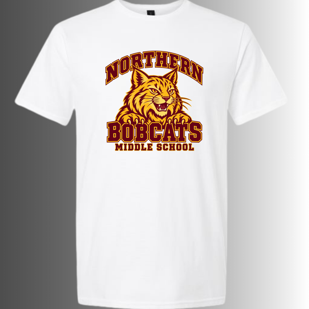 Northern bobcats White Tee